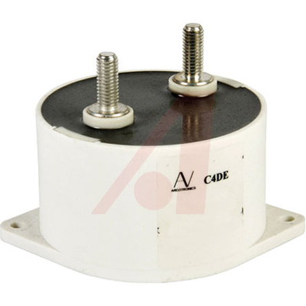 KEMET C4DE Metallised Polypropylene Film Capacitor, 1kV dc, ±10%, 47μF, Screw Mount