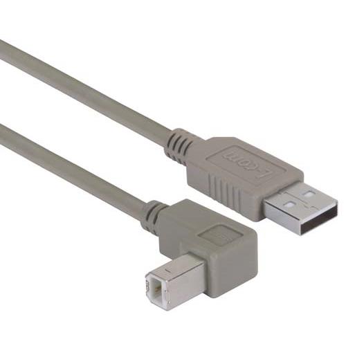 L-Com USB 2.0, Male USB to Male USB, 500mm