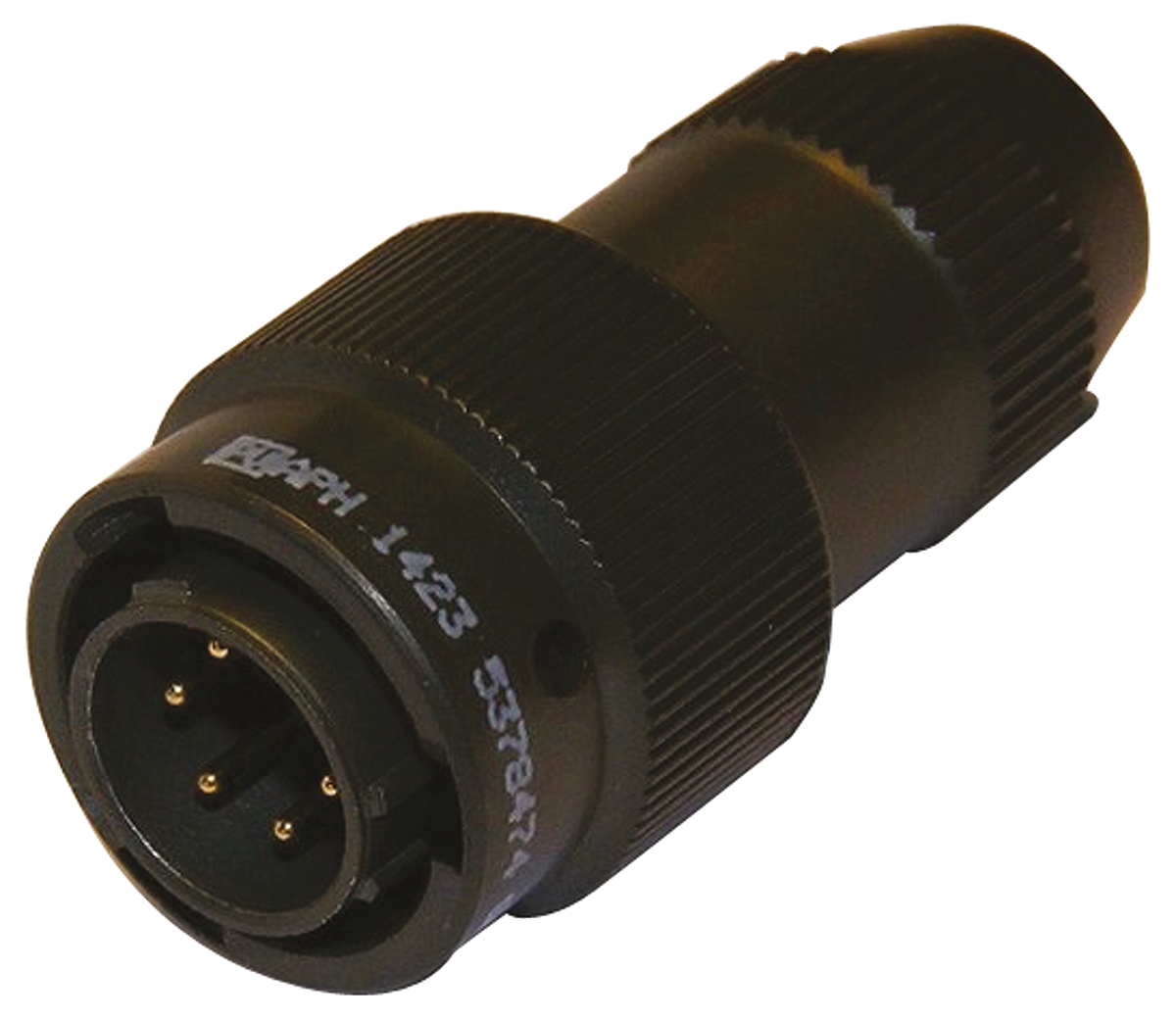 Amphenol Limited, 62GB 10 Way Cable Mount MIL Spec Circular Connector Plug, Pin Contacts,Shell Size 12, Bayonet