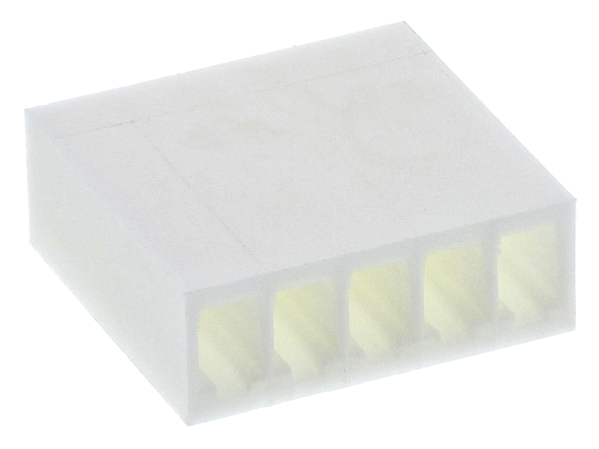 Molex, KK 254 Female Connector Housing, 2.54mm Pitch, 5 Way, 1 Row