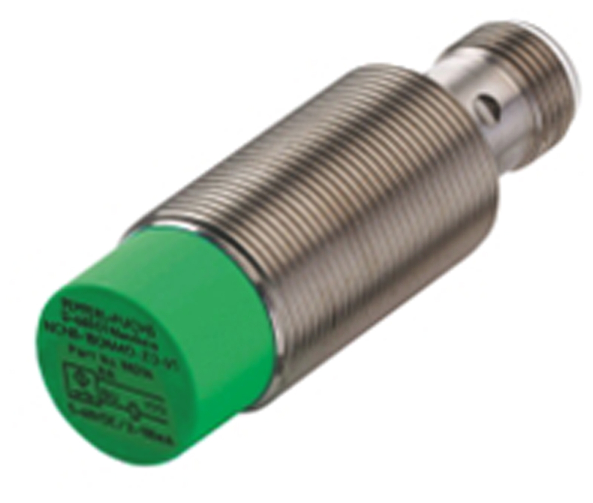 Pepperl + Fuchs Inductive Threaded Barrel Proximity Sensor, M18, 8 mm Detection, 2-Wire NO, 5 → 30 V dc
