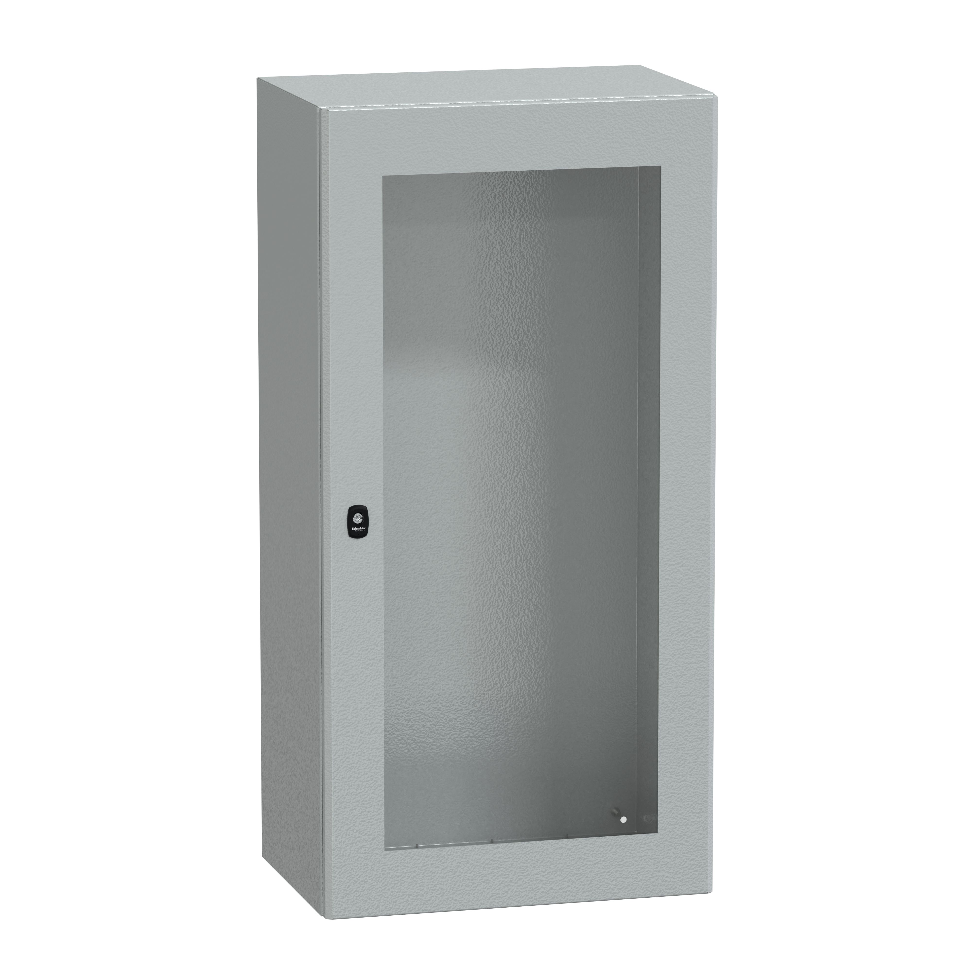 Schneider Electric PanelSeT S3D Series Steel Enclosure, IP66, Viewing Window, 1200 mm x 600 mm x 400mm