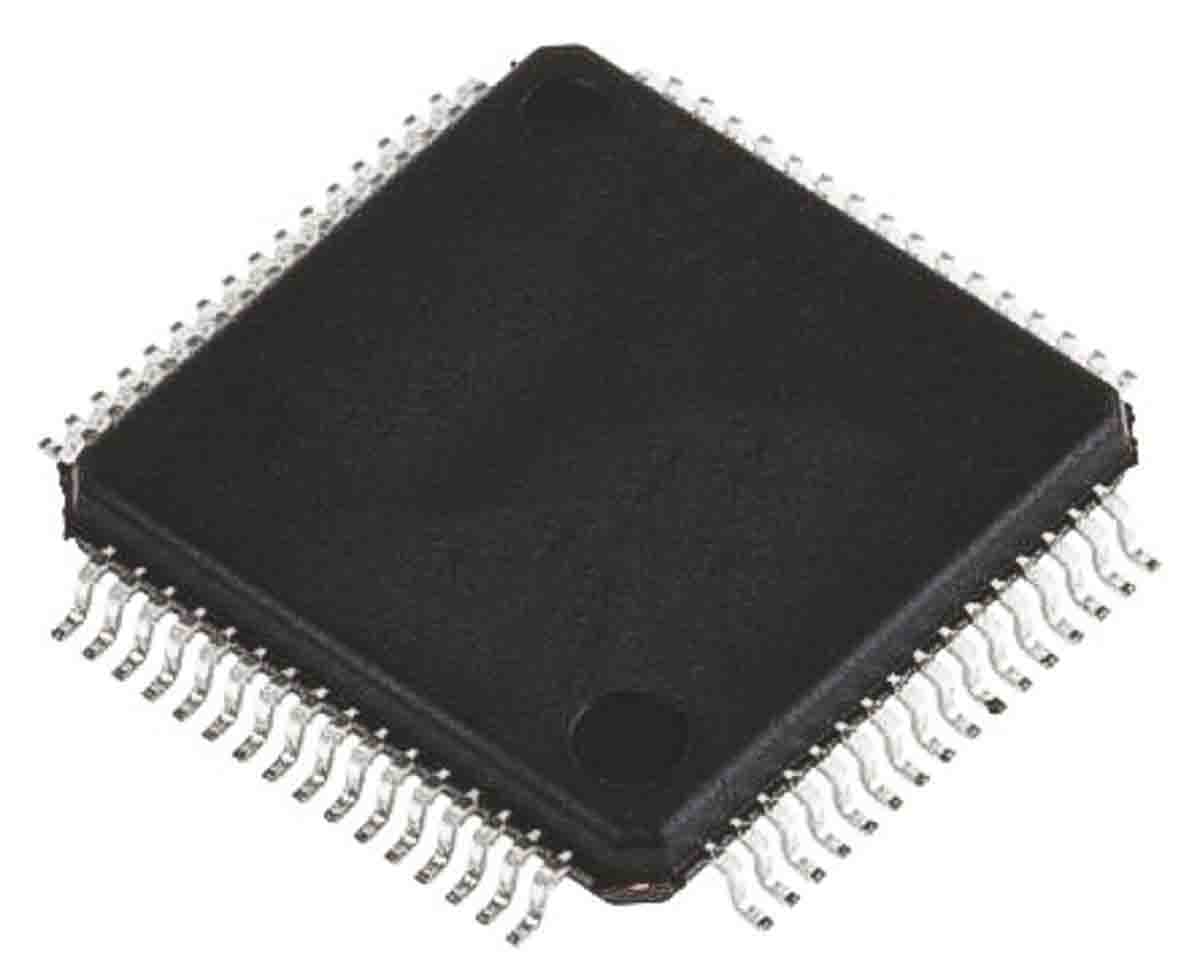 STMicroelectronics, 32 bit ARM Cortex M0, STM32F072RB Microcontroller, 48 MHz, 128kB FLASH, 64-Pin LQFP