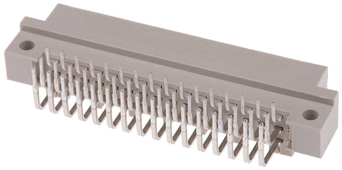 HARTING DIN 41612 48 Way 2.54mm Pitch, Type Connector Class C2, 3 Row, Right Angle DIN 41612 Connector, Plug