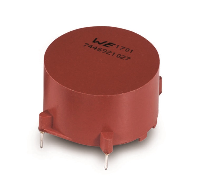 Wurth Elektronik, WE-LF Yes Surface Mount Common Mode Choke with a Manganese Zinc Core, 27 mH Sector Winding ±30 % 1 A
