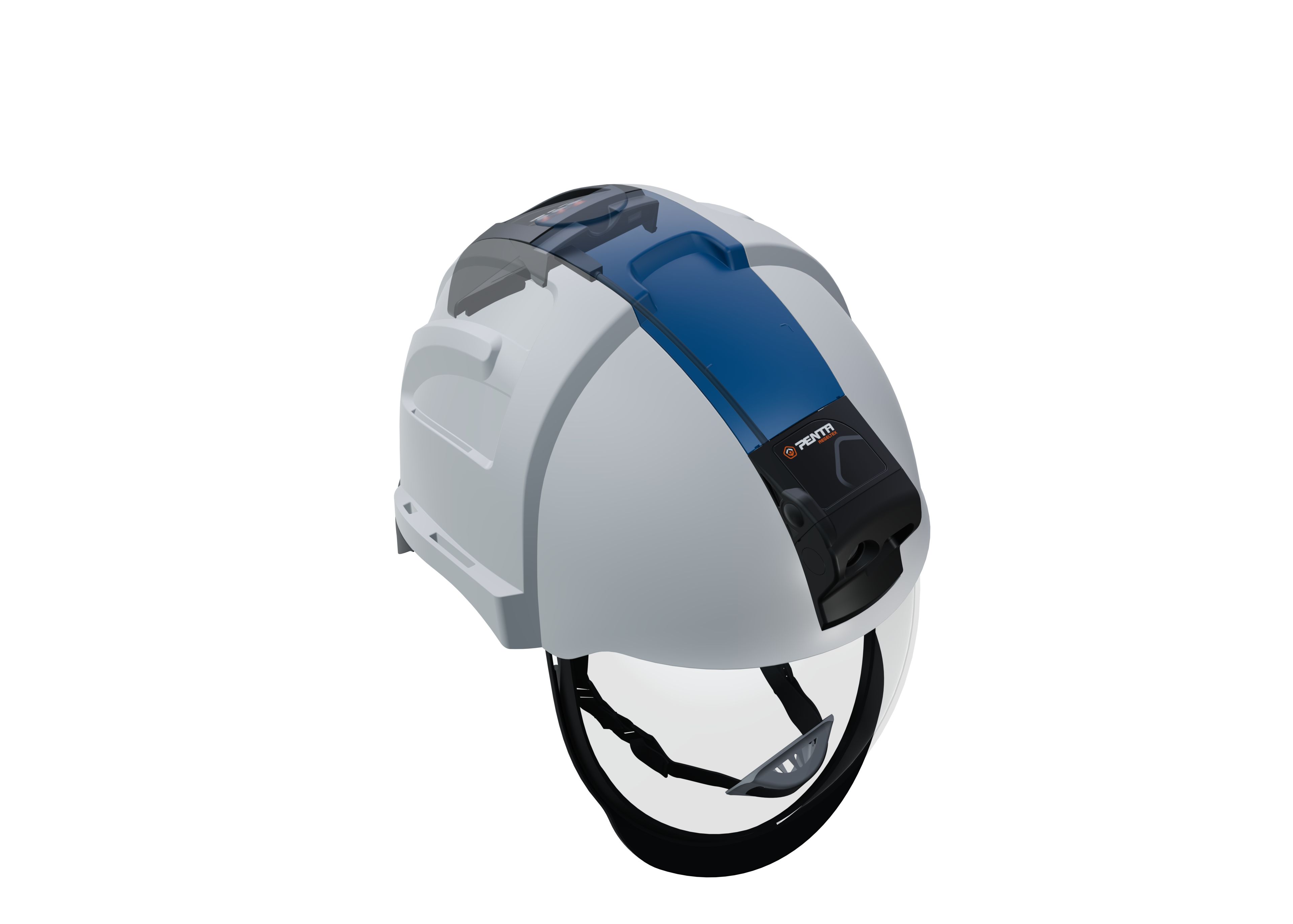 Penta ABS Black, Blue Hard Hat Light, Penta Helmets