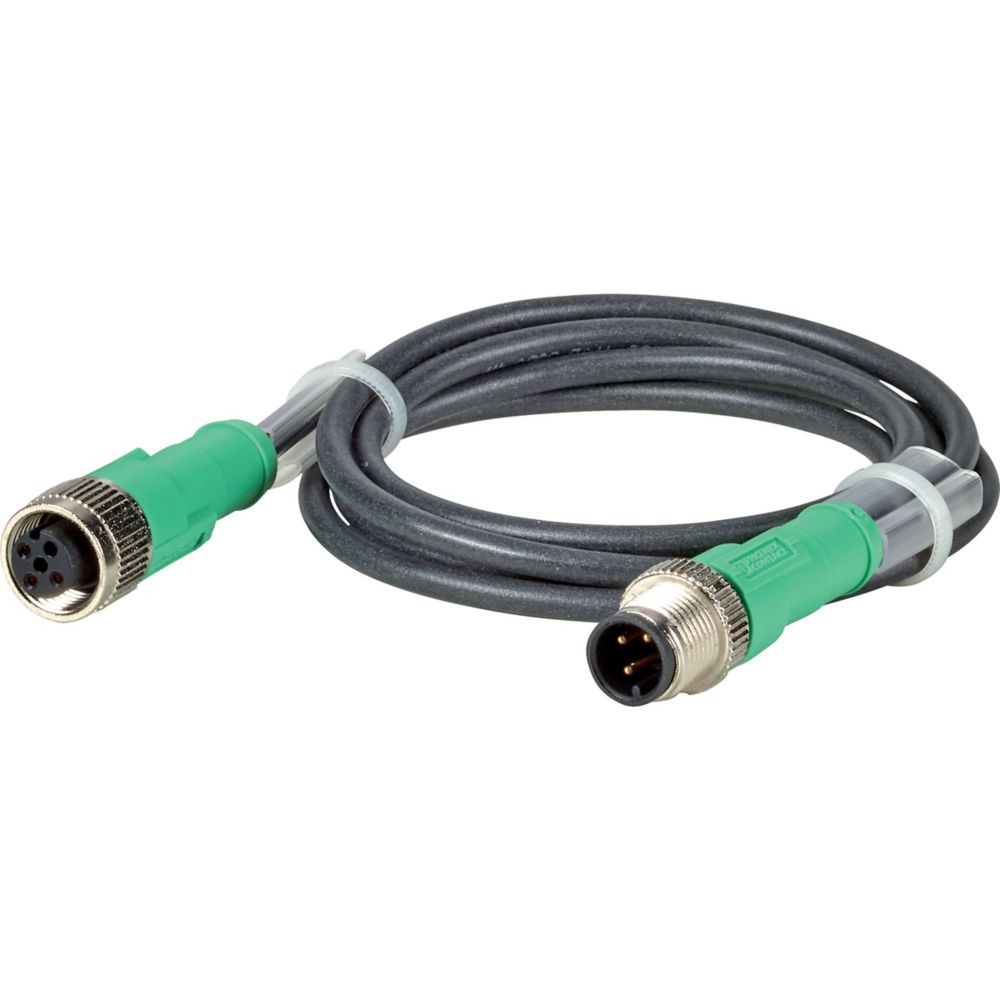Eaton, RA Series M12 Extension Cable, 1m Cable Length for Use with AS-Interface, CE Certified Standard