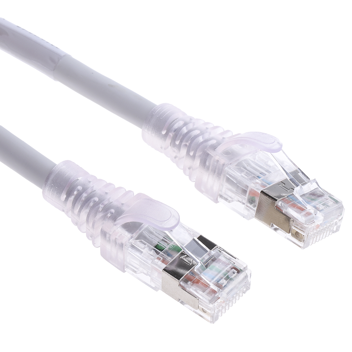 Molex Premise Networks, 10m Cat6a, Grey RJ45 to Male RJ45 Male, STP Shielded, Terminated LSZH Sheath