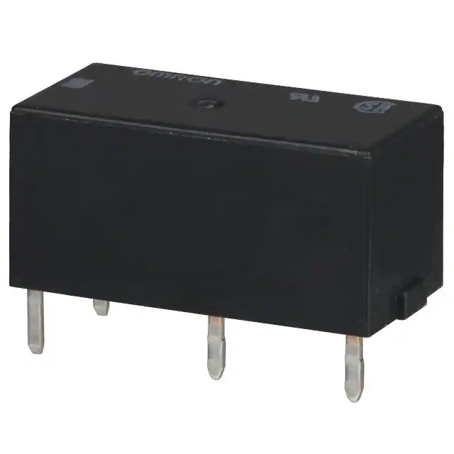Omron PCB Mount Non-Latching Relay, 12V dc Coil, 5A Switching Current, DPST