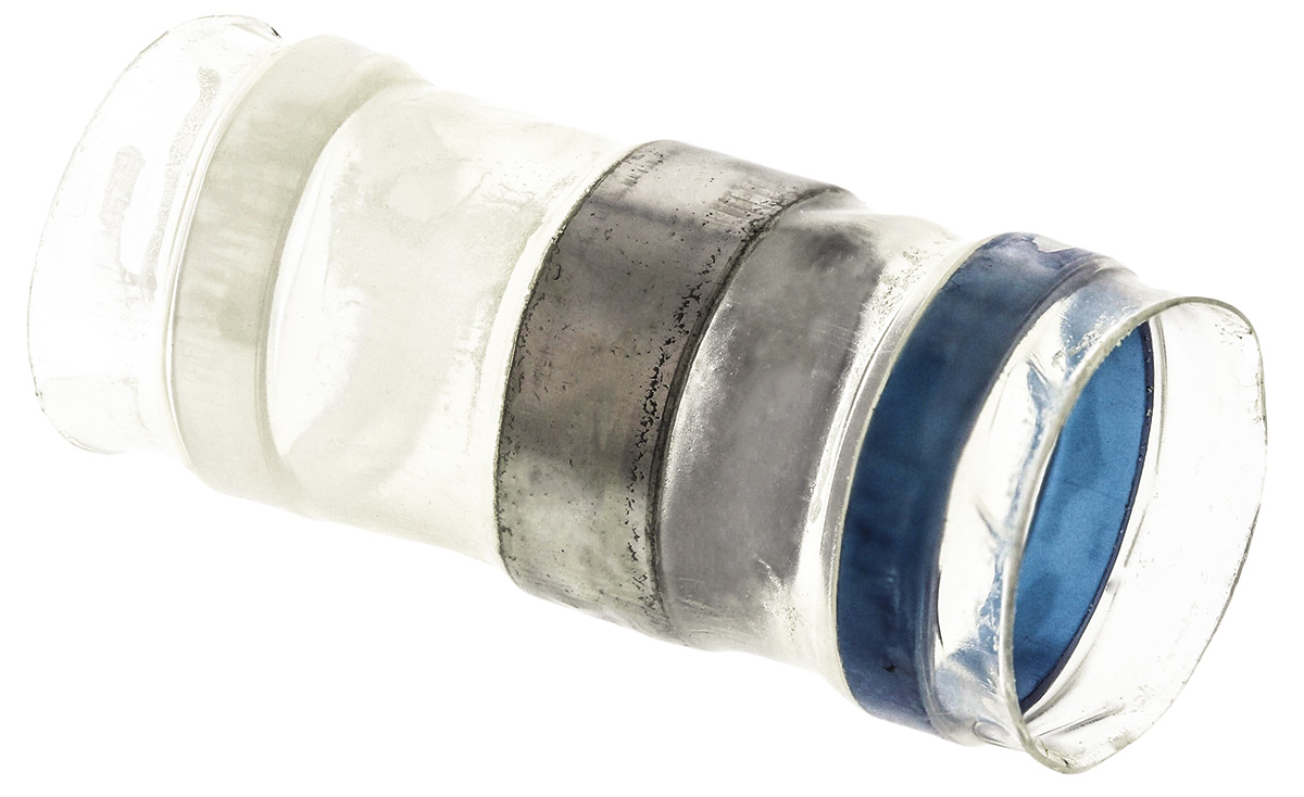 TE Connectivity Natural PVDF Solder Sleeve 29.75mm Length 5.7 → 11.4mm Cable Diameter