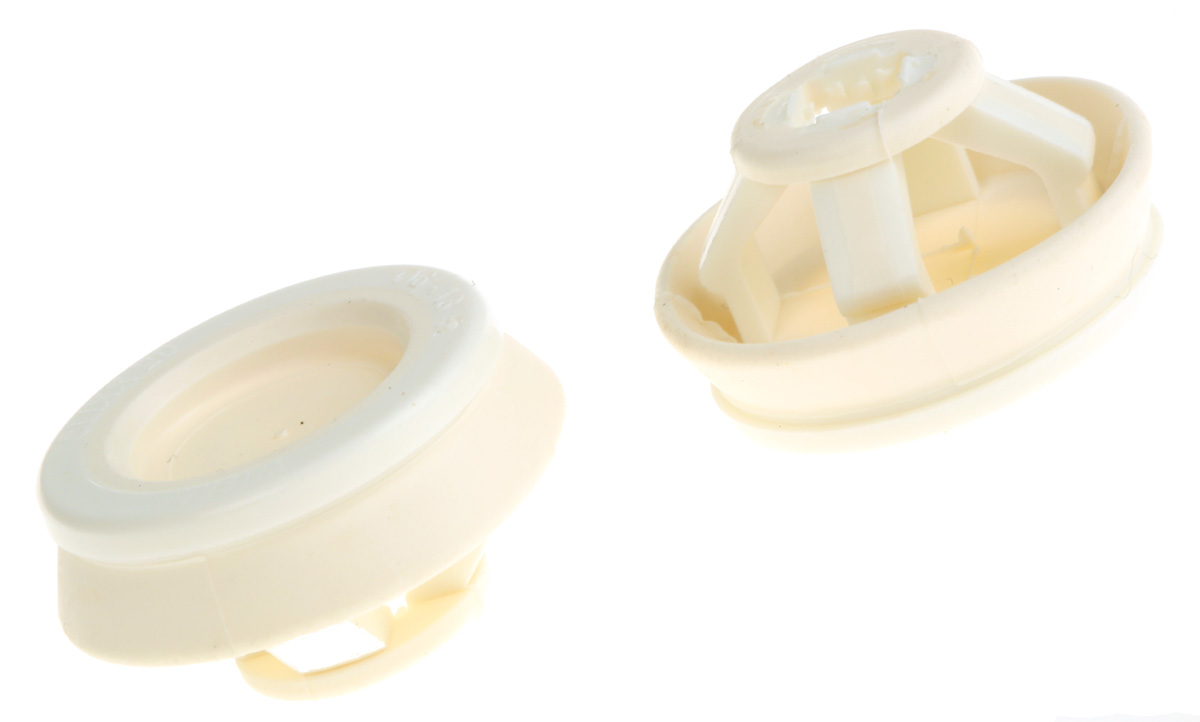 WISKA CLIXX White Polypropylene, Thermoplastic 20mm Cable Grommet for 6 → 13mm Cable Dia. CLIXX M20/W