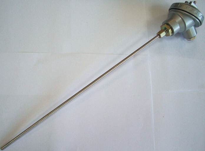 RS PRO Type J Thermocouple 600mm Length, 6mm Diameter → +700°C