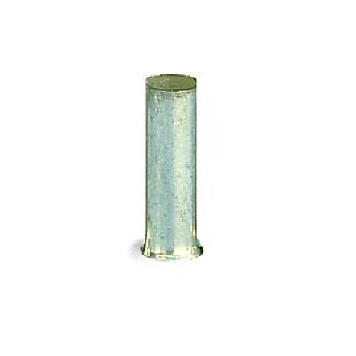 WAGO, 216 Ferrule, 10mm Pin Length, 3.4mm Pin Diameter, Silver