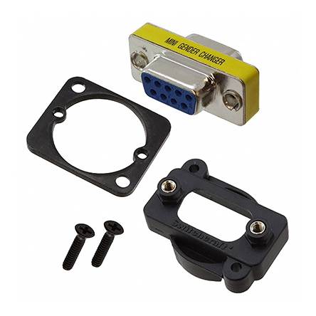 Switchcraft EH 9 Way Panel Mount D-sub Connector Female/Female