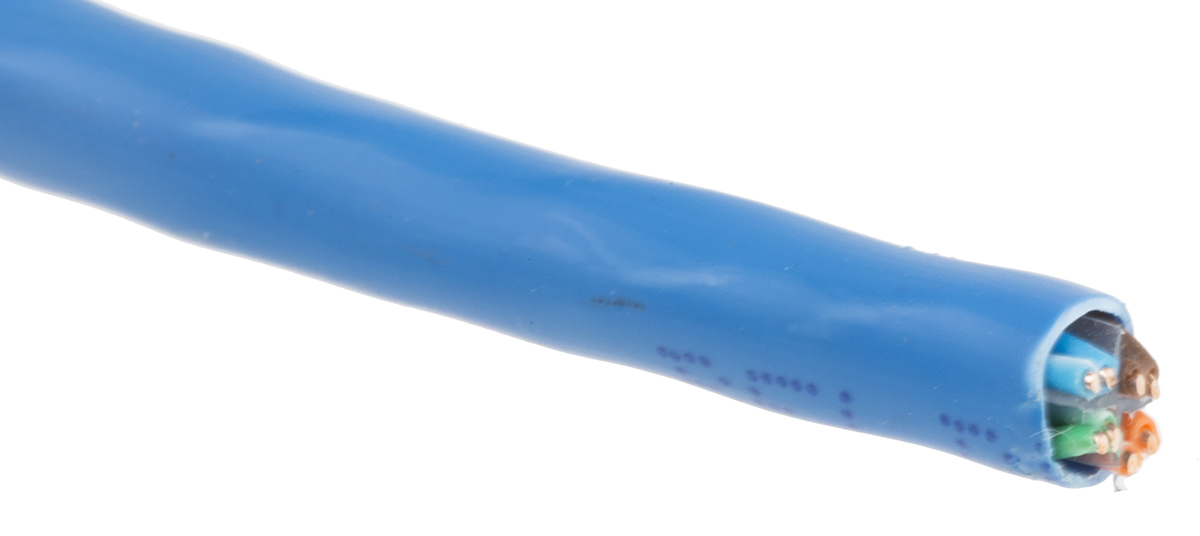 Belden7965ENH, 100m Cat6, Blue, U/UTP Unshielded, Unterminated LSZH Sheath
