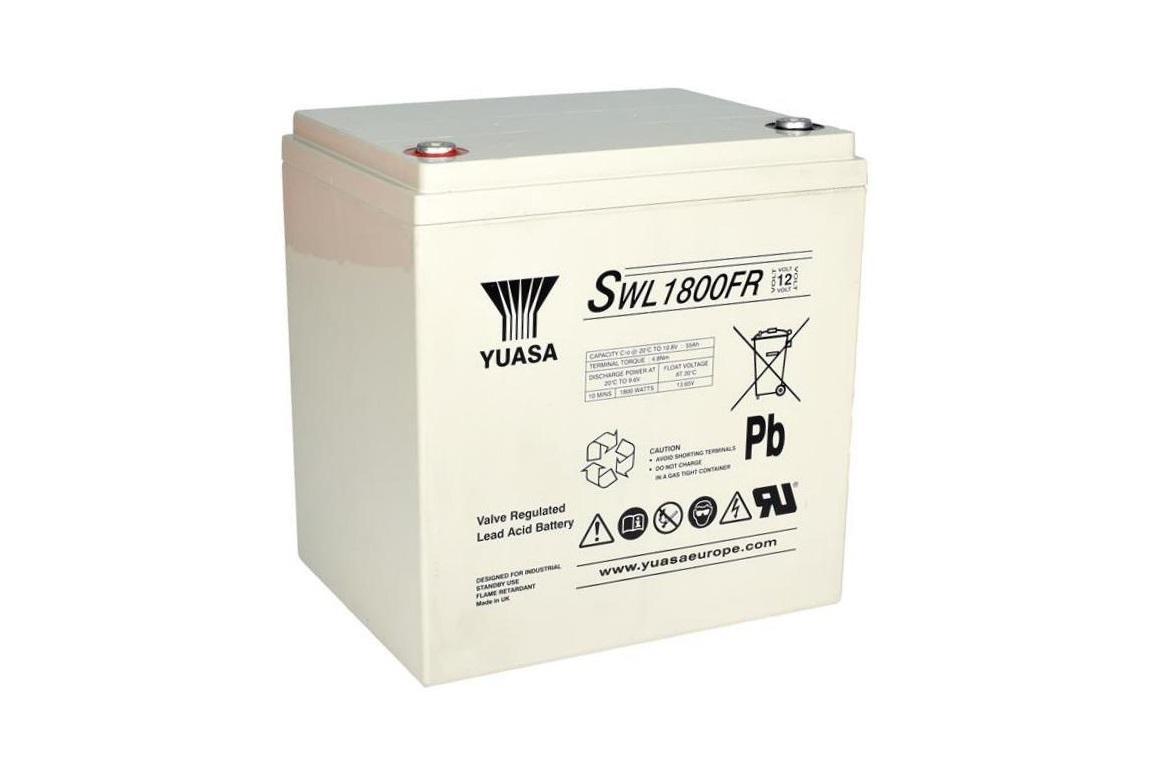 Yuasa 12V M6 Lead Acid Battery, 57.6Ah