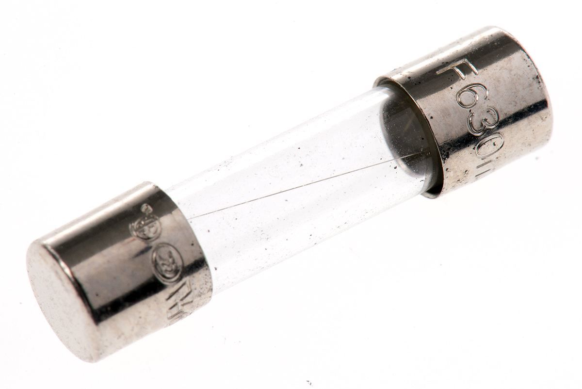 Eaton 630mA F Glass Cartridge Fuse, 5 x 20mm