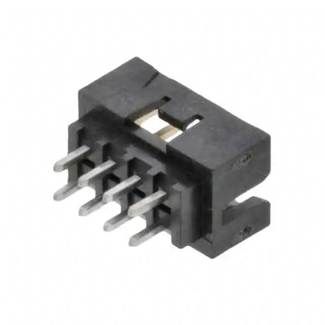 Molex Milli-Grid Series Vertical Through Hole PCB Header, 8 Contact(s), 2 mm Pitch, 2 Row, Shrouded
