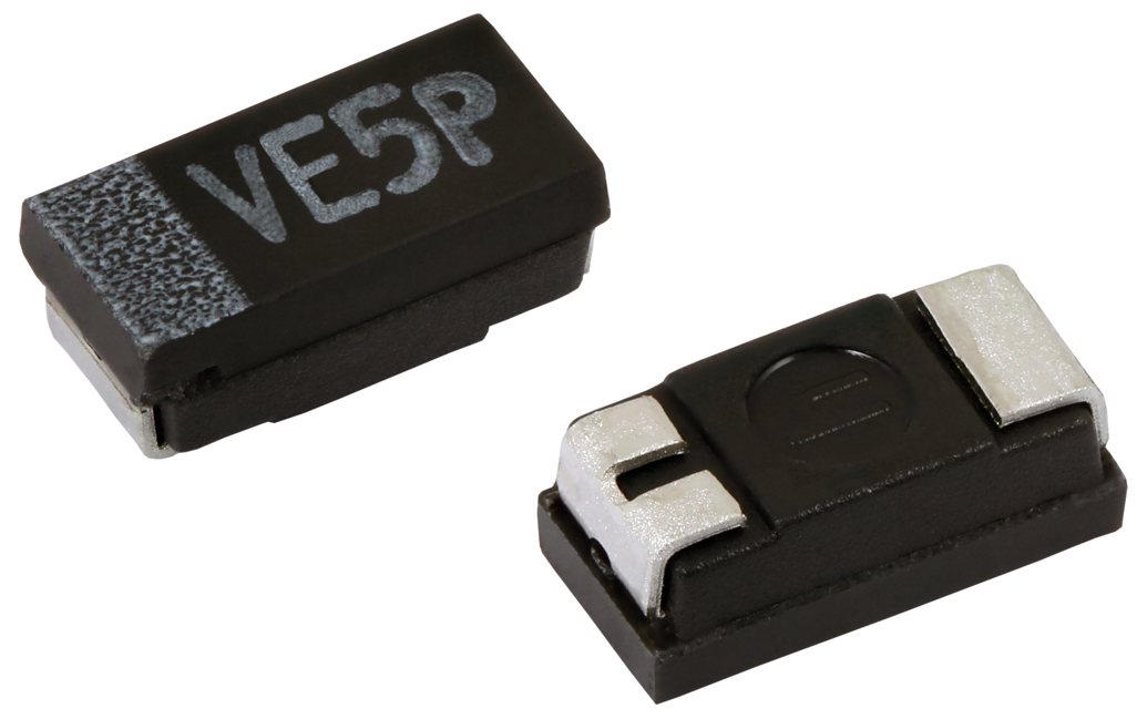 Vishay 100nF Tantalum Capacitor 35V dc, TMCU Series