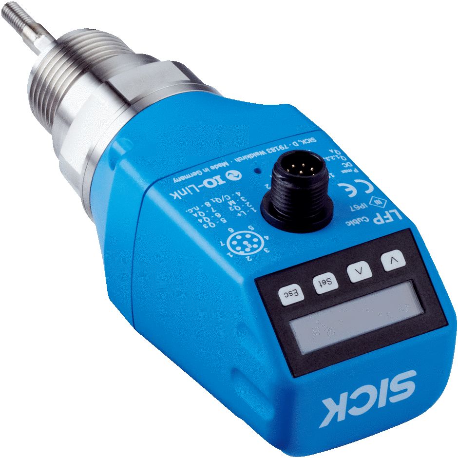 SICK LFP0025 Series TDR Level Sensor Level Sensor, NPN, PNP Output, Plastic PBT Body