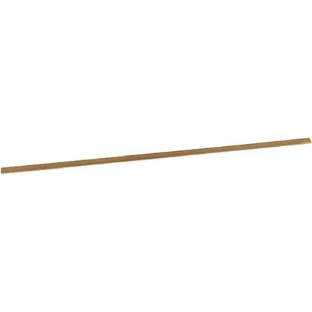 RS PRO Brass Flat Bar, 1/2in W, 1/4in H, 500mm L