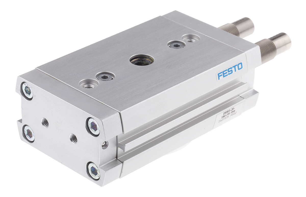 Festo DRRD Series 10 bar Double Action Pneumatic Rotary Actuator, 180° Rotary Angle