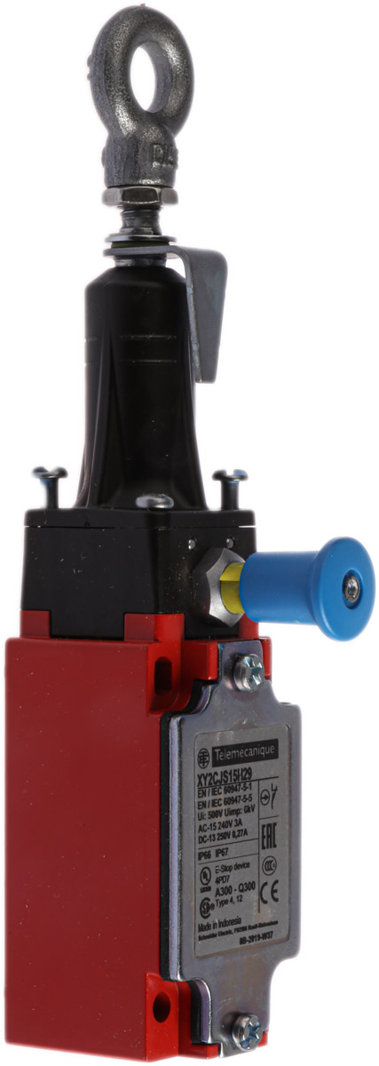 Telemecanique Sensors XY2CJ Rope Pull Switch, 20m, NO/NC, , Dual Direction