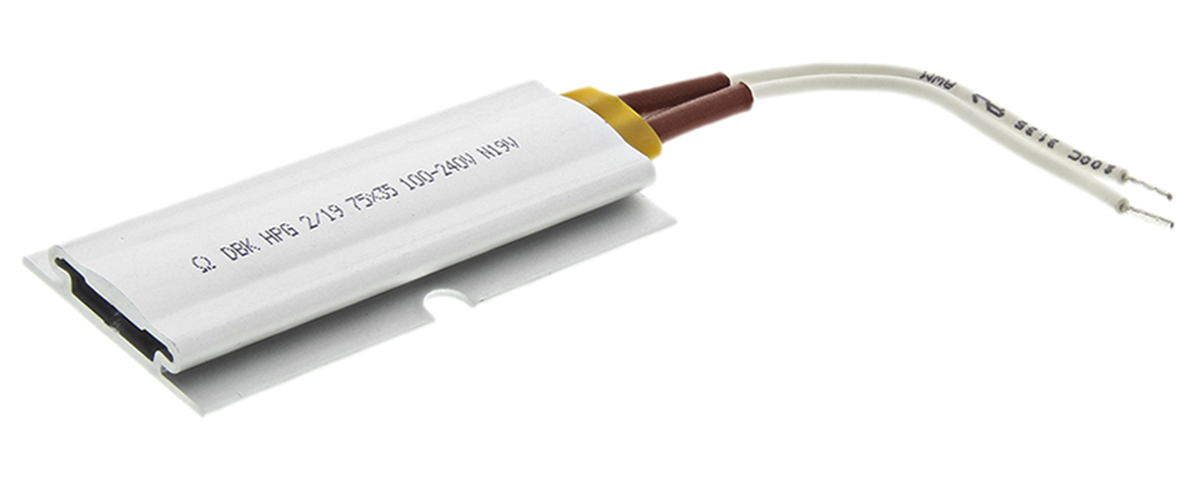 DBK Enclosures Heating Element, 7.5mm, 180 W, 100 → 240 V ac/dc