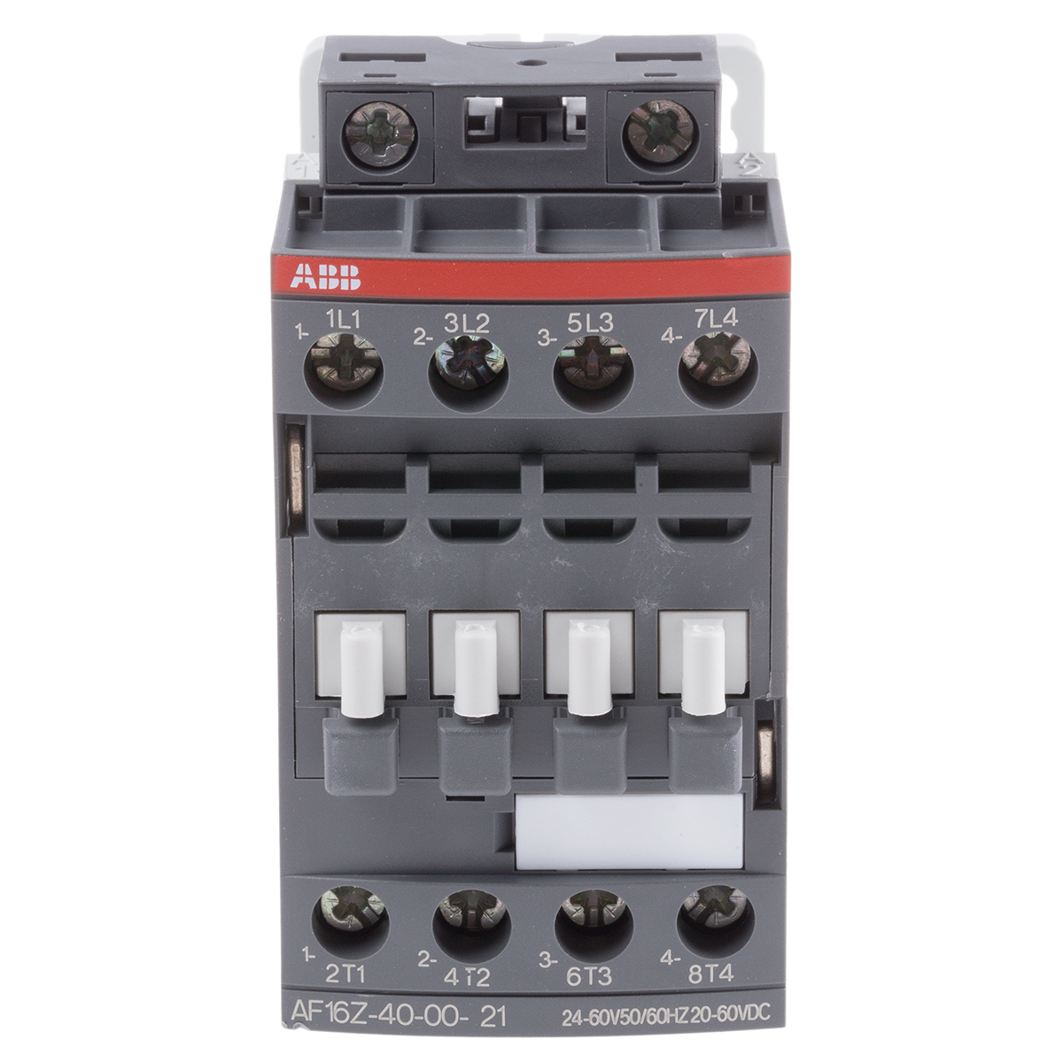 ABB AF16 Contactor, 24 V Coil, 4-Pole, 10.5 A, 7.5 kW 60 V, 4 NO, 690V