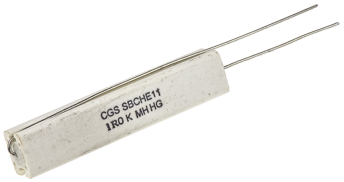 TE Connectivity 1Ω Wire Wound Resistor 11W ±10% SBCHE111R0K