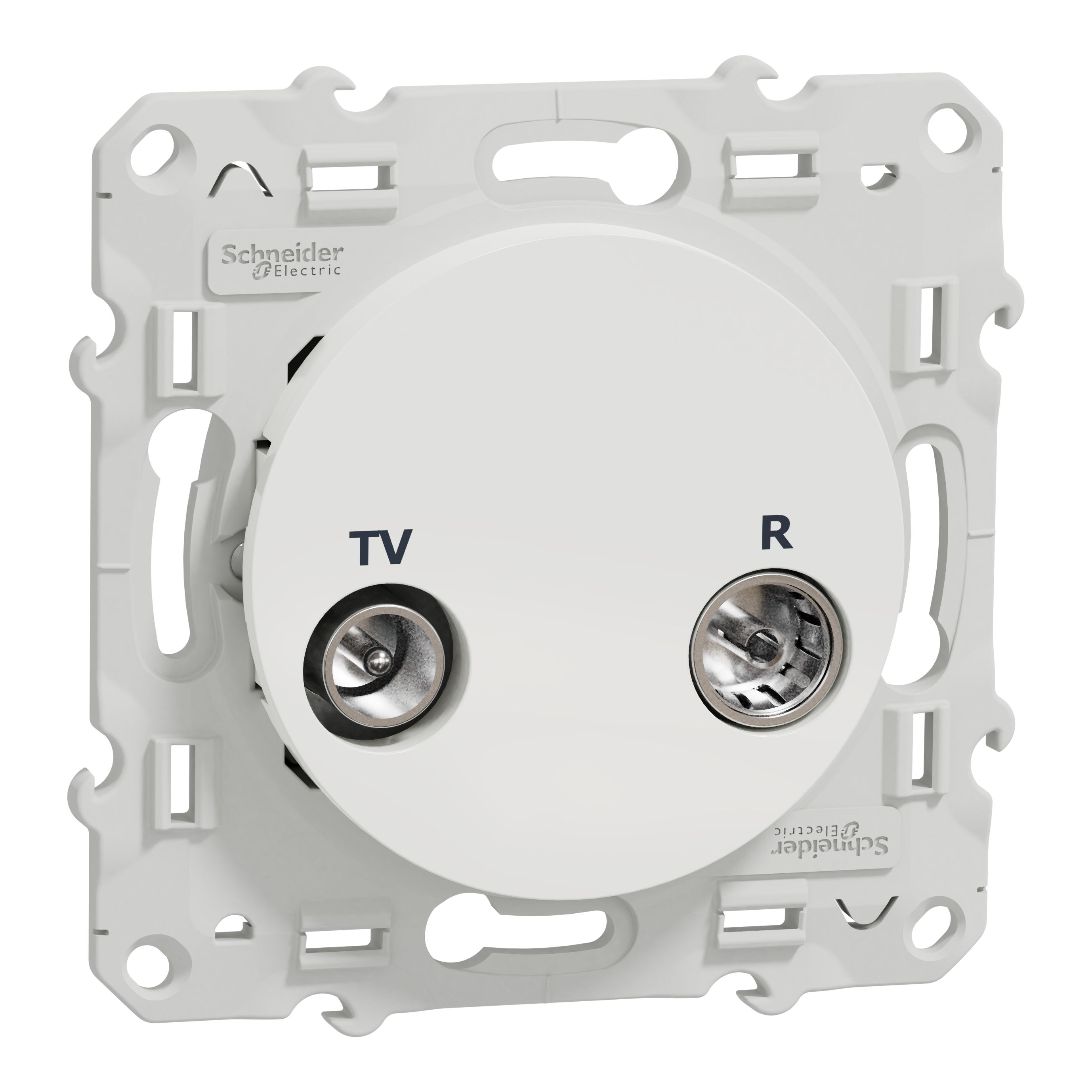 Schneider Electric White, 1 Gang, Odace