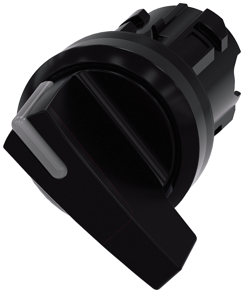 Siemens SIRIUS ACT 3SU10 Series 2 Position Selector Switch Head, 22mm Cutout