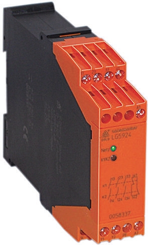Dold Safemaster LG5924 Safety Relay 230V ac, Single Channel 2 Safety Contacts