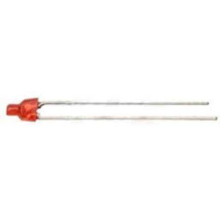 Kingbright2.5 V Red LED 2 mm Through Hole, L-1034IDT