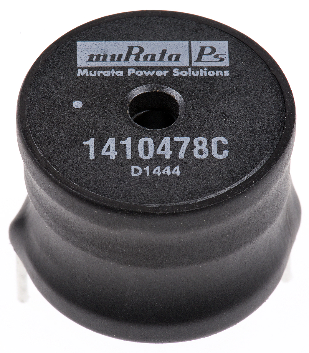 Murata 100 μH ±10% Bobbin Inductor, Max SRF:3.3MHz, Q:34, 7.8A Idc, 40mΩ Rdc, 1400