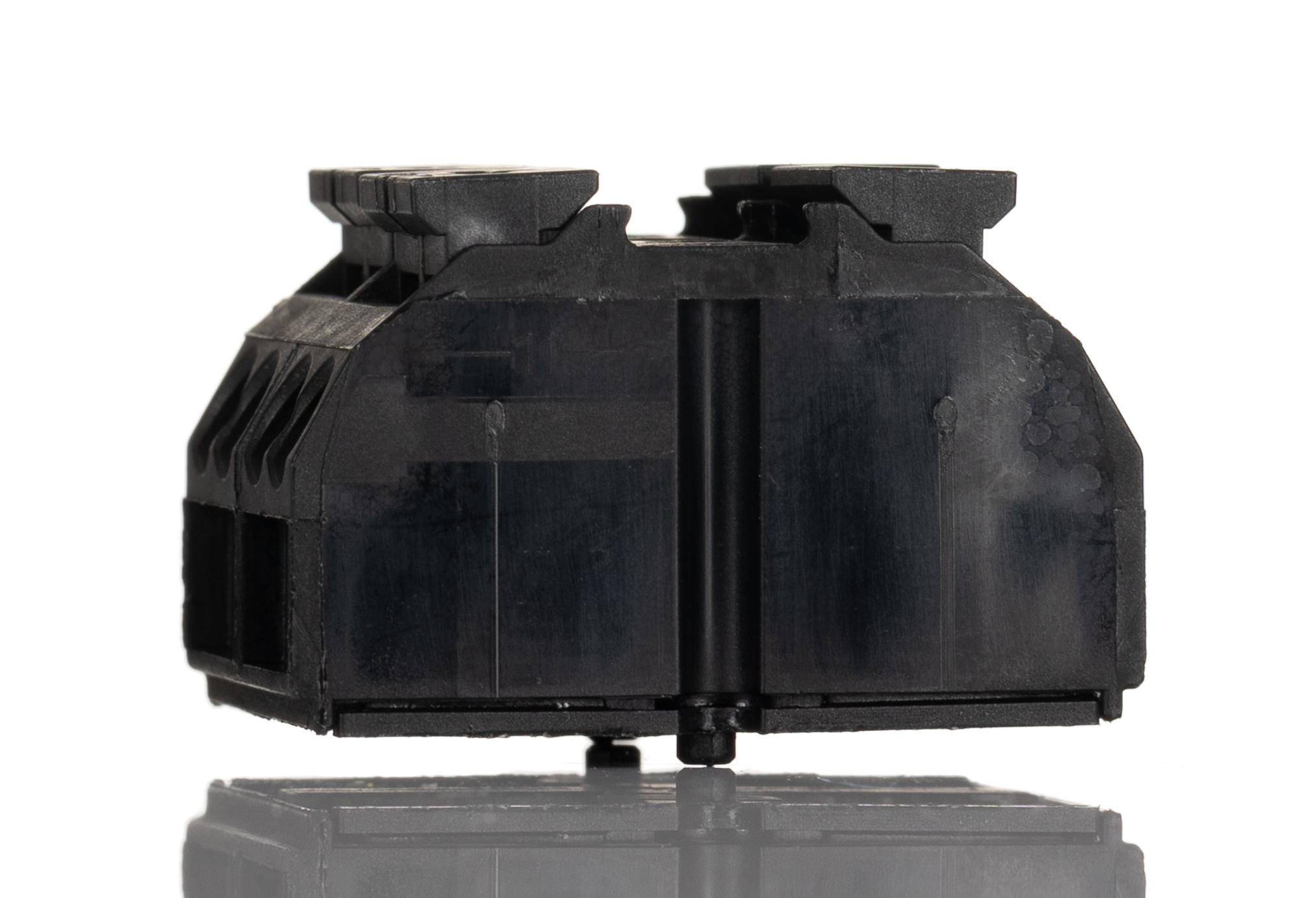 WAGO 862 Series Terminal Strip, 2-Way, 32A, 20 → 12 AWG, Wire, Push-In Cage Clamp Termination