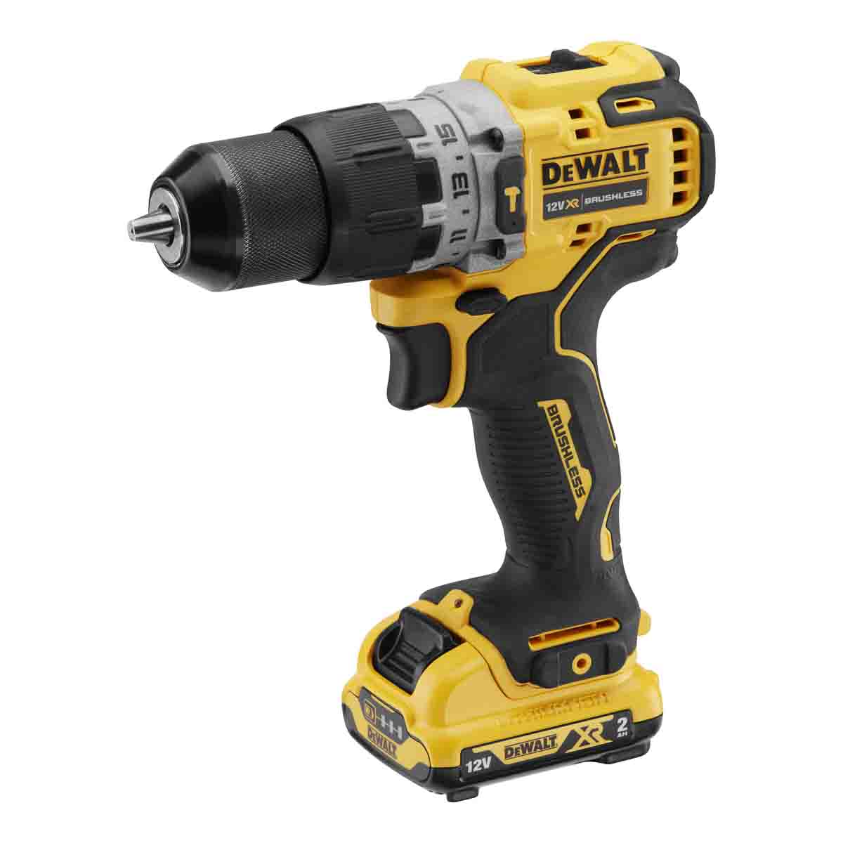 DeWALT 12V Cordless Combi Drill Li-Ion, Type G - British 3-Pin