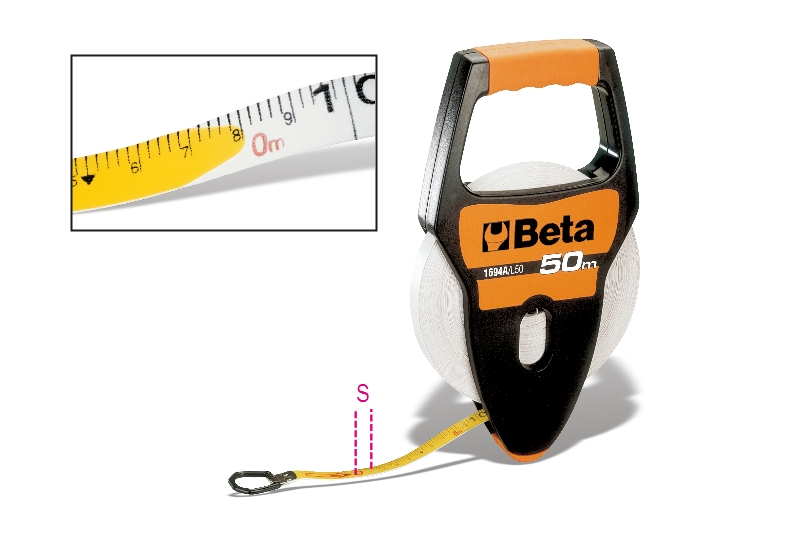 BETA 1694A 50m Tape Measure, Metric