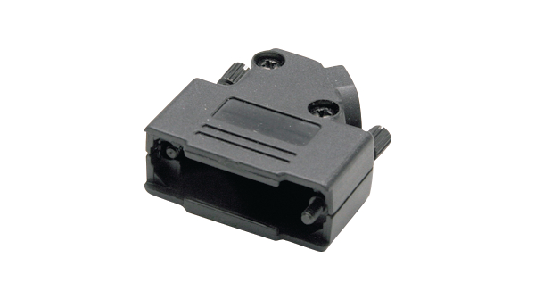 Encitech Connectors 6560 Series Plastic D Sub Backshell, 9 Way