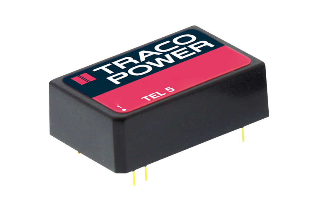 TRACOPOWER TEL 5 DC-DC Converter, ±12V dc/ ±250mA Output, 18 → 36 V dc Input, 5W, Through Hole, +85°C Max Temp