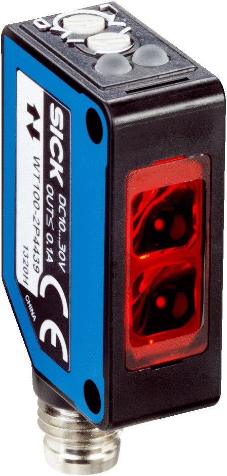 SICK Energetic Photoelectric Sensor, Miniature Sensor, 0 → 1200 mm Detection Range