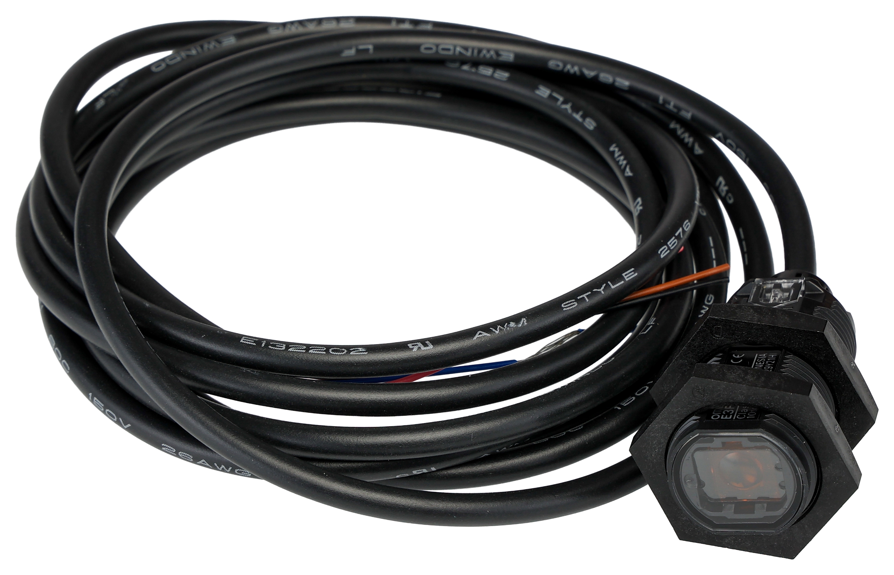 Omron Retroreflective Photoelectric Sensor, Barrel Sensor, 0 → 500 mm Detection Range