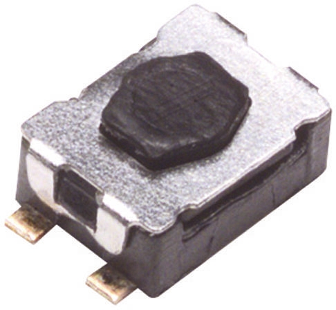 C & K Tact Switch, SPST 50 mA @ 32 V dc