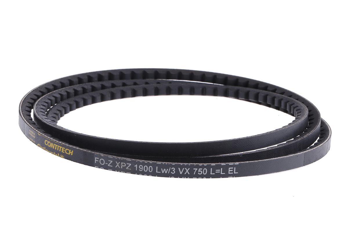 Contitech Drive Belt, belt section XPZ, 1900mm Length