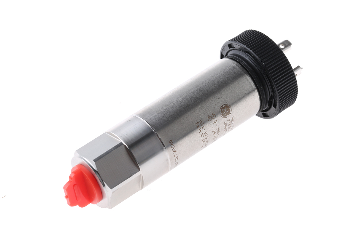 Druck Pressure Sensor, 100bar Max, Analogue Output, Relative Reading
