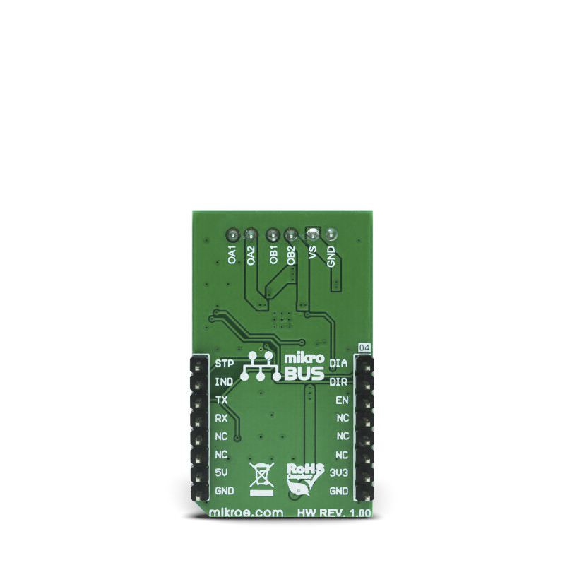 MikroElektronika Stepper 5 Click Board Stepper Motor Driver for TM2208 for Milling, CNC Plotting, 3D Printer