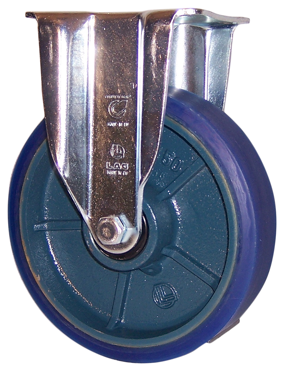 LAG Fixed Castor Wheel, 350kg Capacity, 100mm Wheel