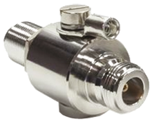 Bourns, 1977 Coaxial Surge Protection 130 V dc Maximum Voltage Rating 20kA Maximum Surge Current Coaxial Surge Protector