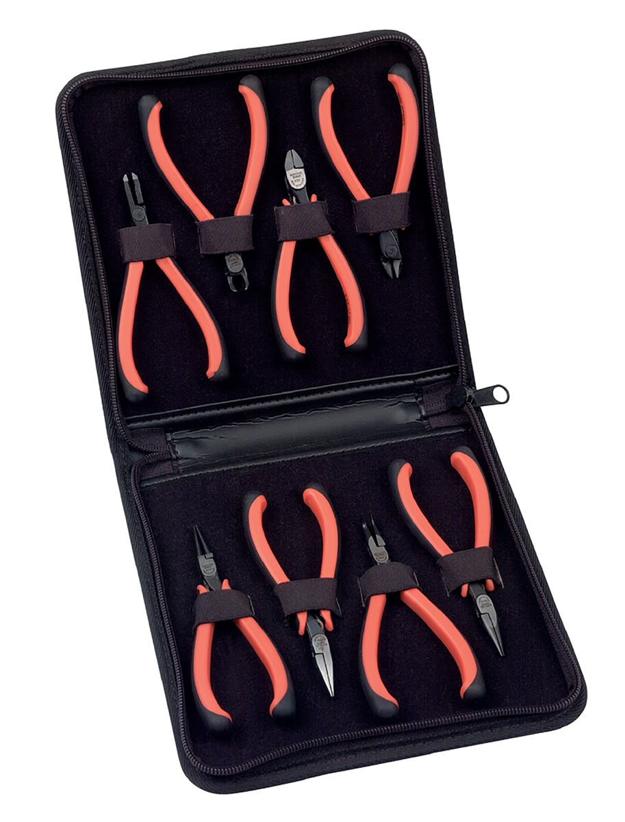 Bahco 8-Piece Plier Set, 250 mm Overall