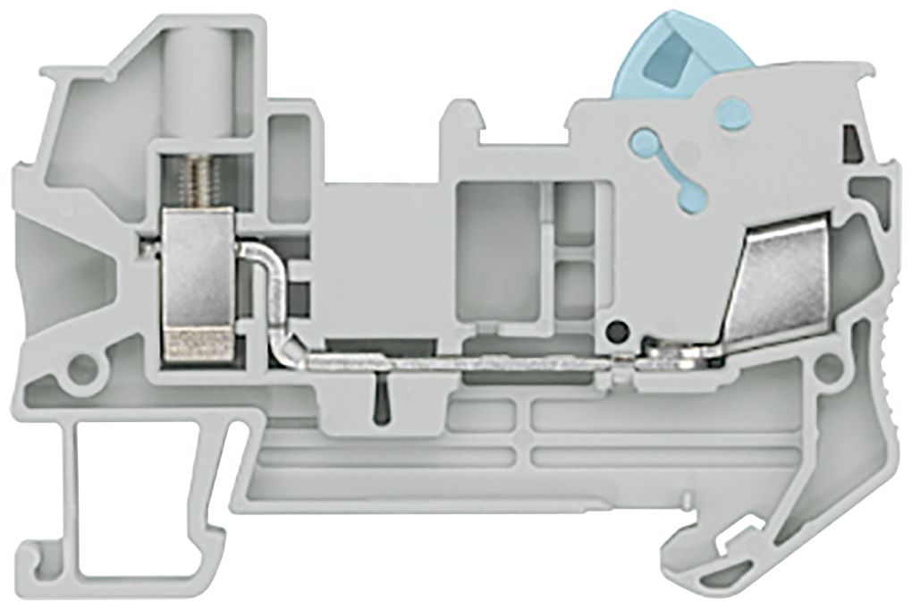 Siemens 8WH3100-2DF00 8WH Series Grey, 2.5mm², 1-Level, Plug In, Screw Termination, CSA